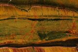 Marra Mamba Tiger's Eye Slab - Mt Brockman ( Billion Years) #178771-1